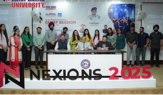 MoU Signed Between Rayat Bahra University and NextIAS During Orientation