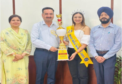 RBU Student Sneha wins Miss India Next Classic Queen title