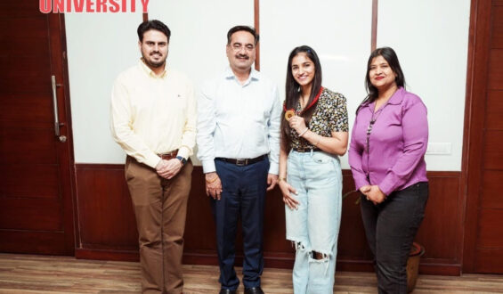Gurleen of RBU bags Gold in powerlifting