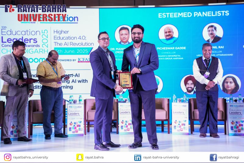 RBU Bags Best Placement University Award