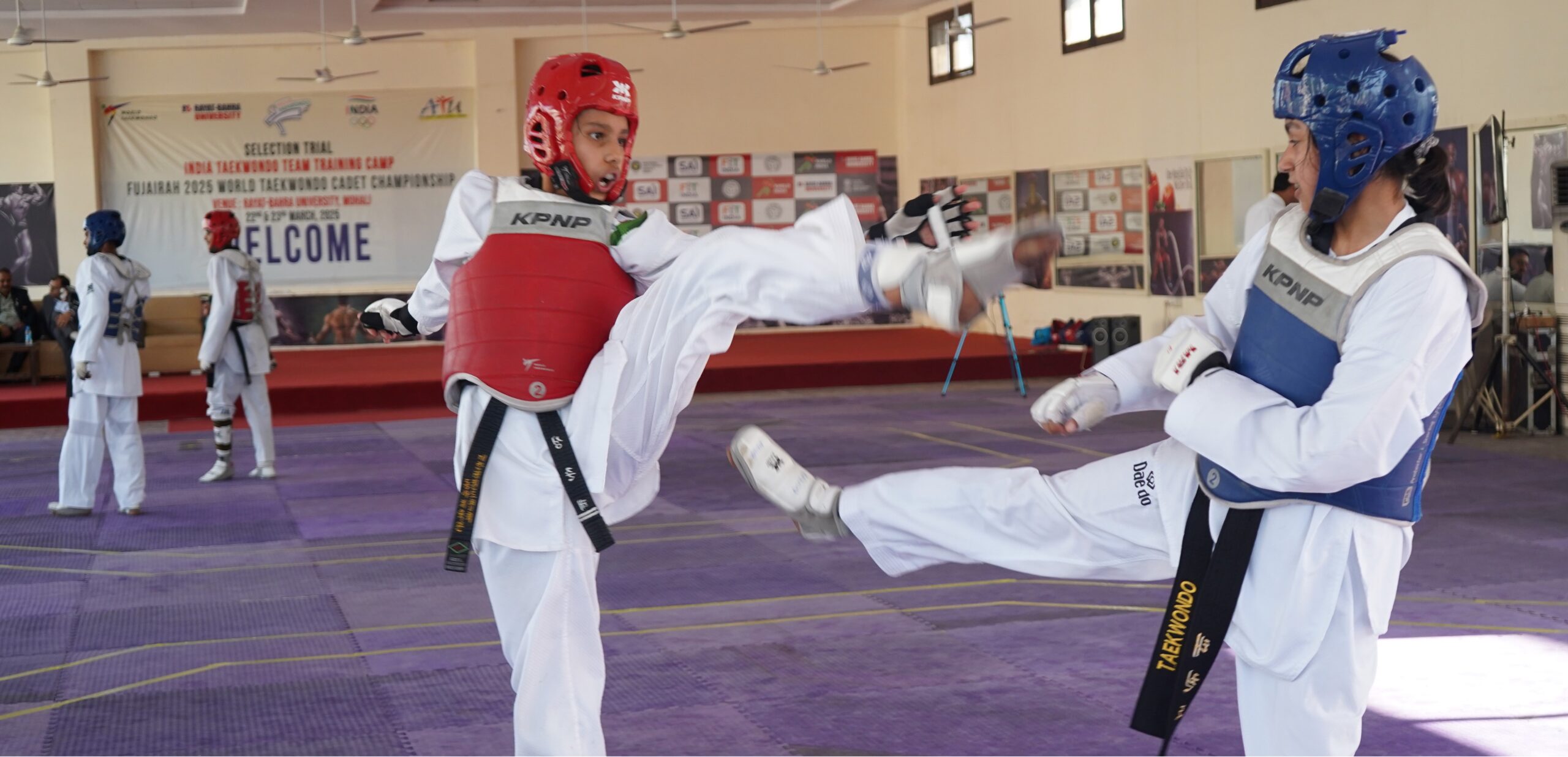 Taekwondo India  team selection camp begins at RBU