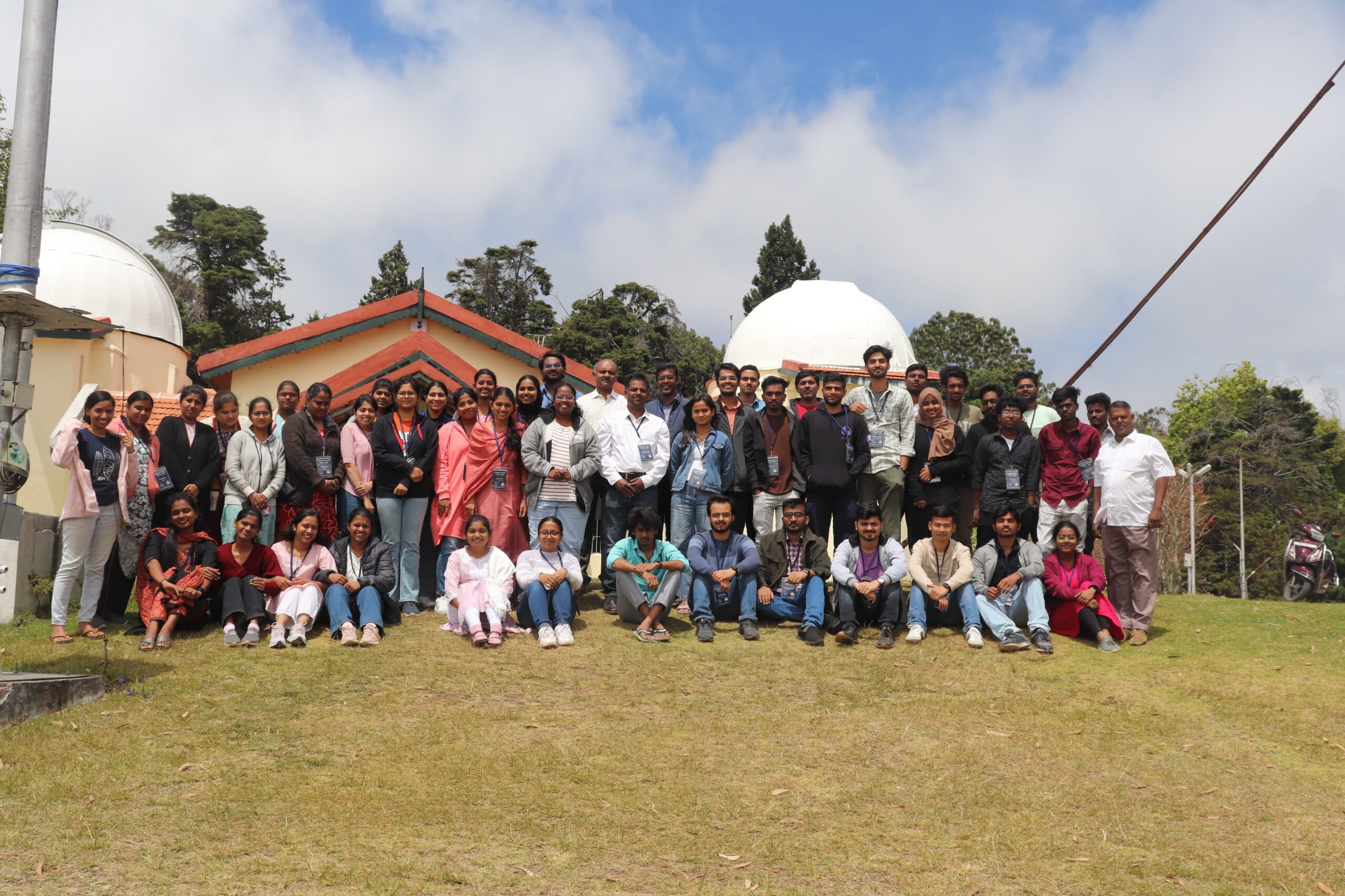 RBU students attend winter school at IIA solar observatory