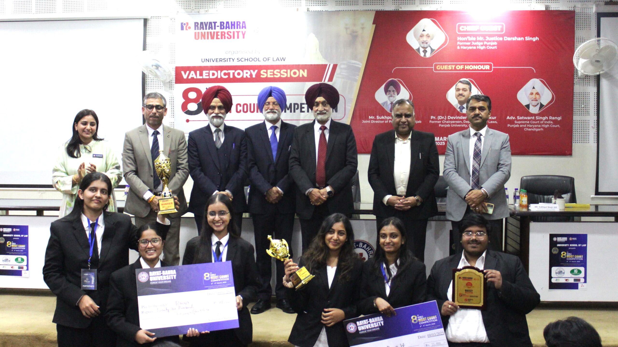 Two-day 8th RBU Moot Court Competition