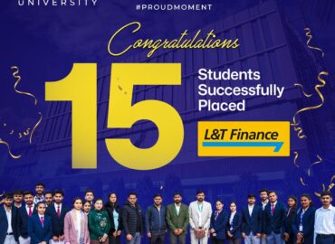 Management students from Rayat Bahra University have achieved placement with L&T Finance, bagging a highly lucrative package.