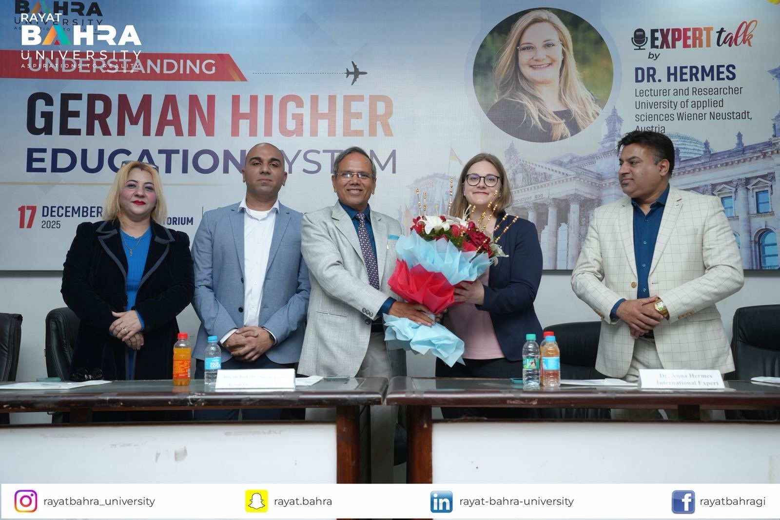 RBU Hosts Expert Talk on German Education System, Highlights Global Opportunities