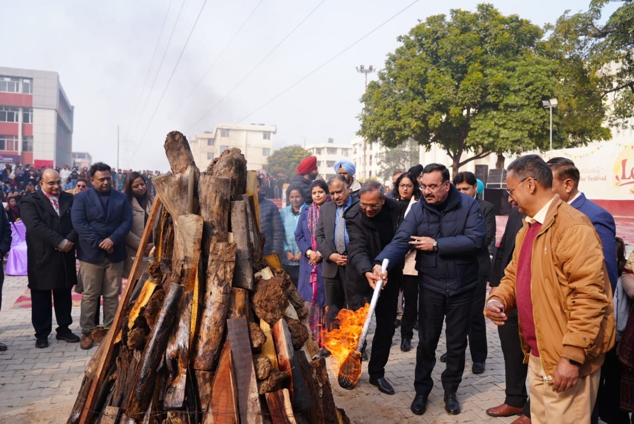 Bonfire, Beats and Brotherhood: Lohri Fest at Rayat Bahra University