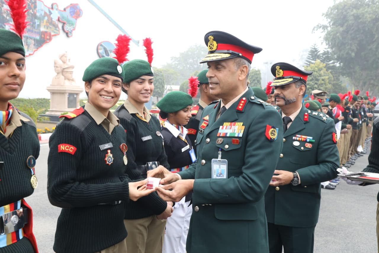 RBU Only Girl Cadet from Punjab Contingent Wins DG NCC Honour