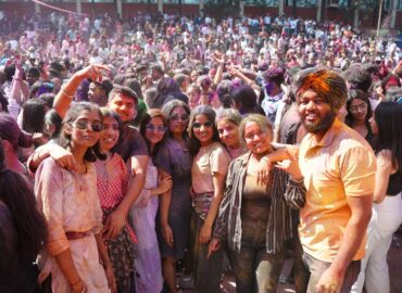 Colours of Unity: Holi Celebrated with Zeal at Rayat Bahra University