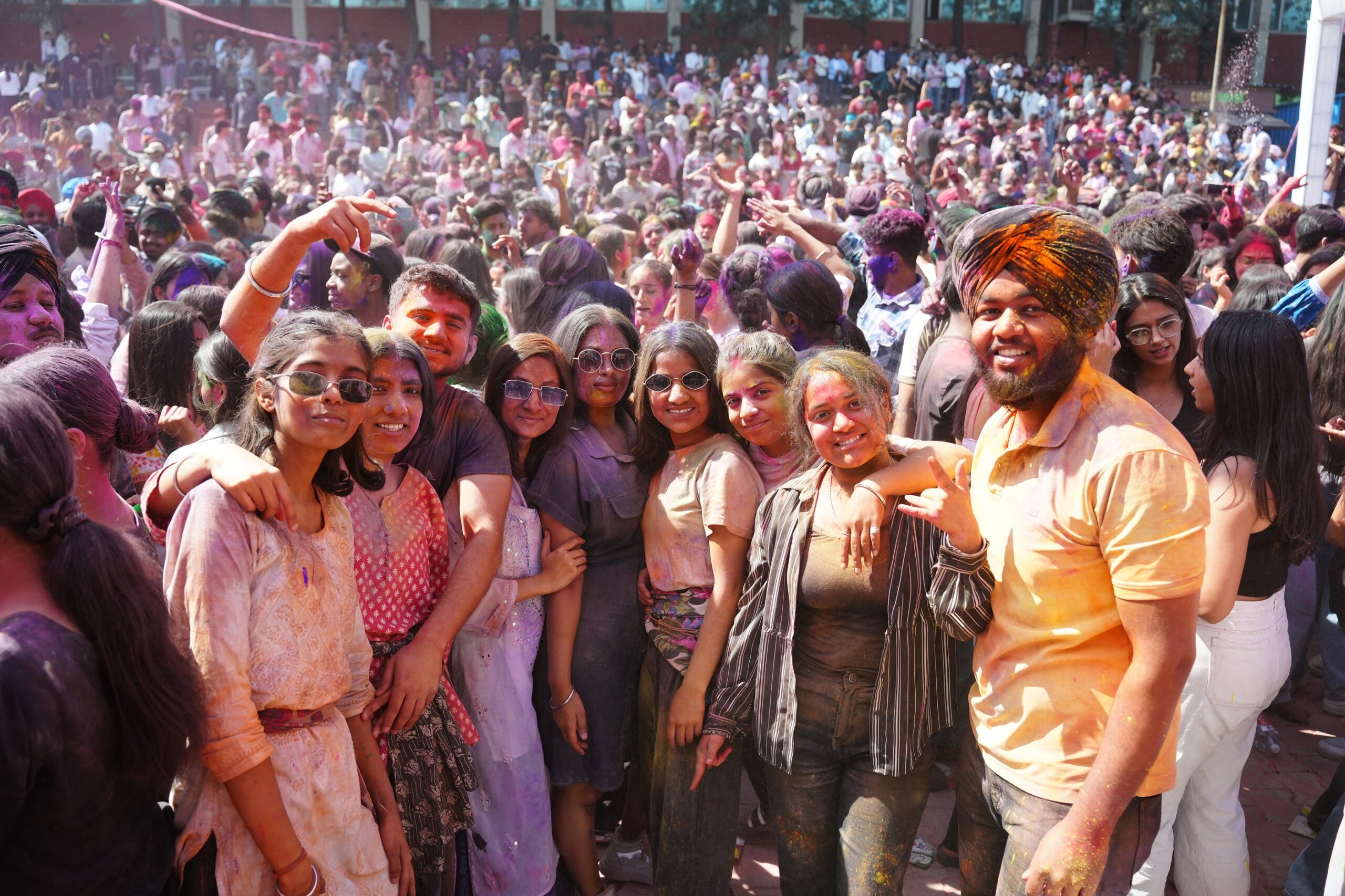 Colours of Unity: Holi Celebrated with Zeal at Rayat Bahra University