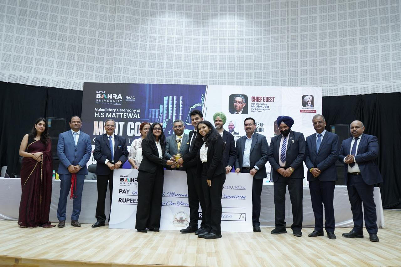 H.S. Mattewal Memorial Moot Court Competition concludes at RBU