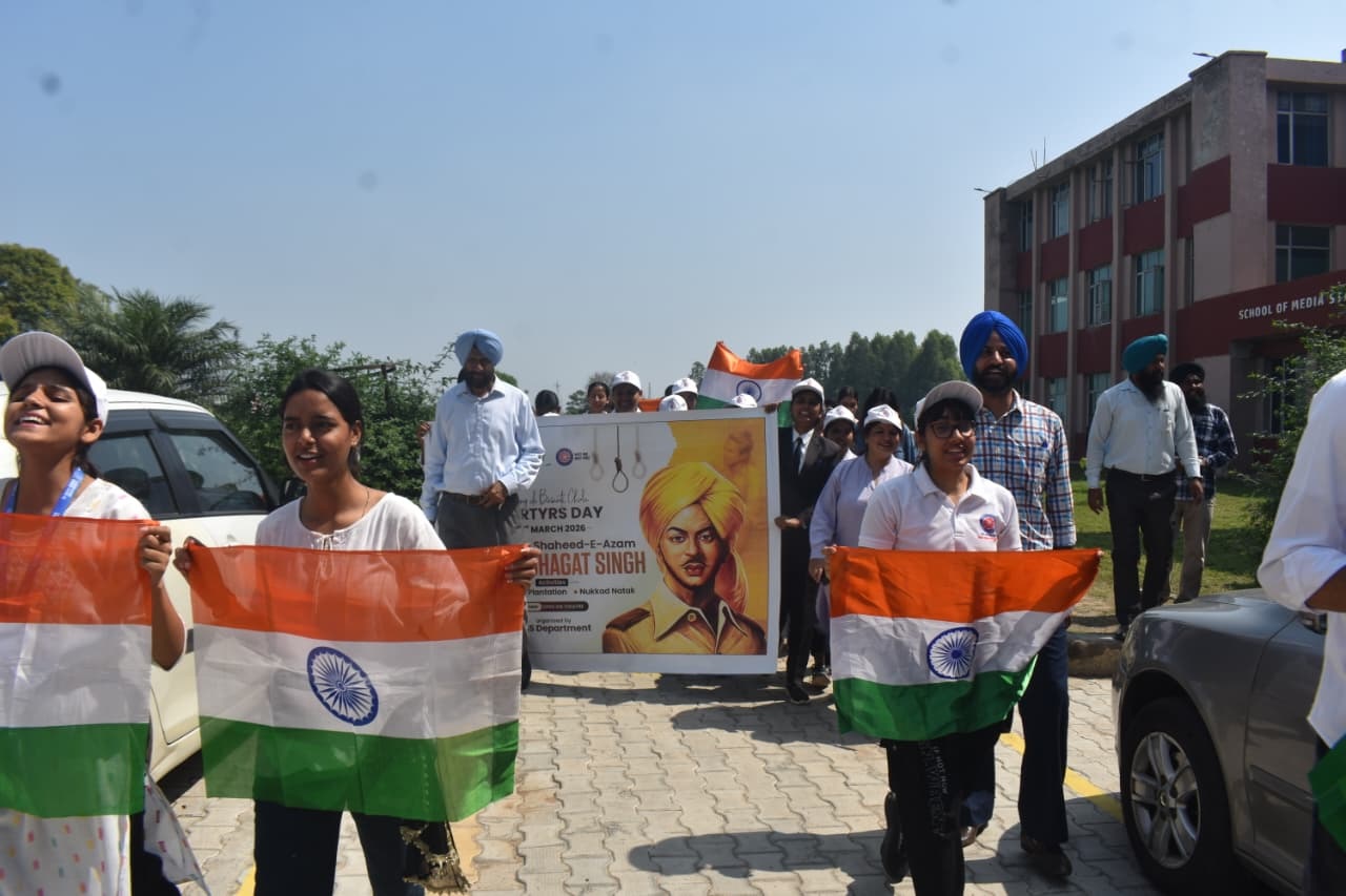 Martyrdom Day of Bhagat Singh, Sukhdev and Rajguru Observed at Rayat Bahra University