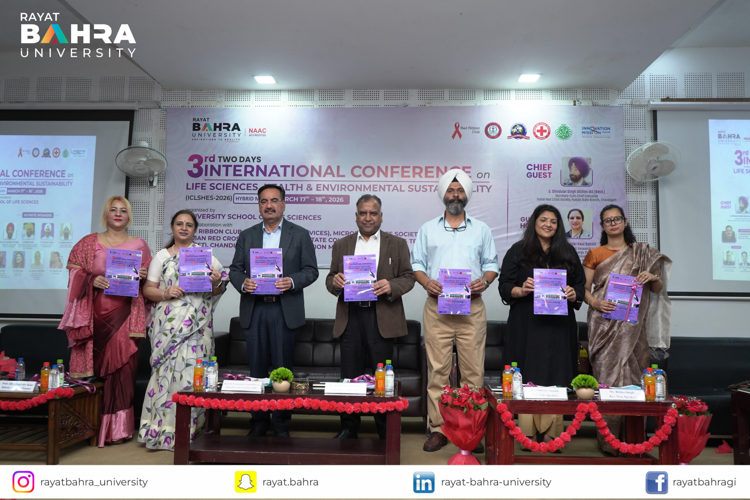 RBU hosts international Conference on Life Sciences, Health and Environmental Sustainability