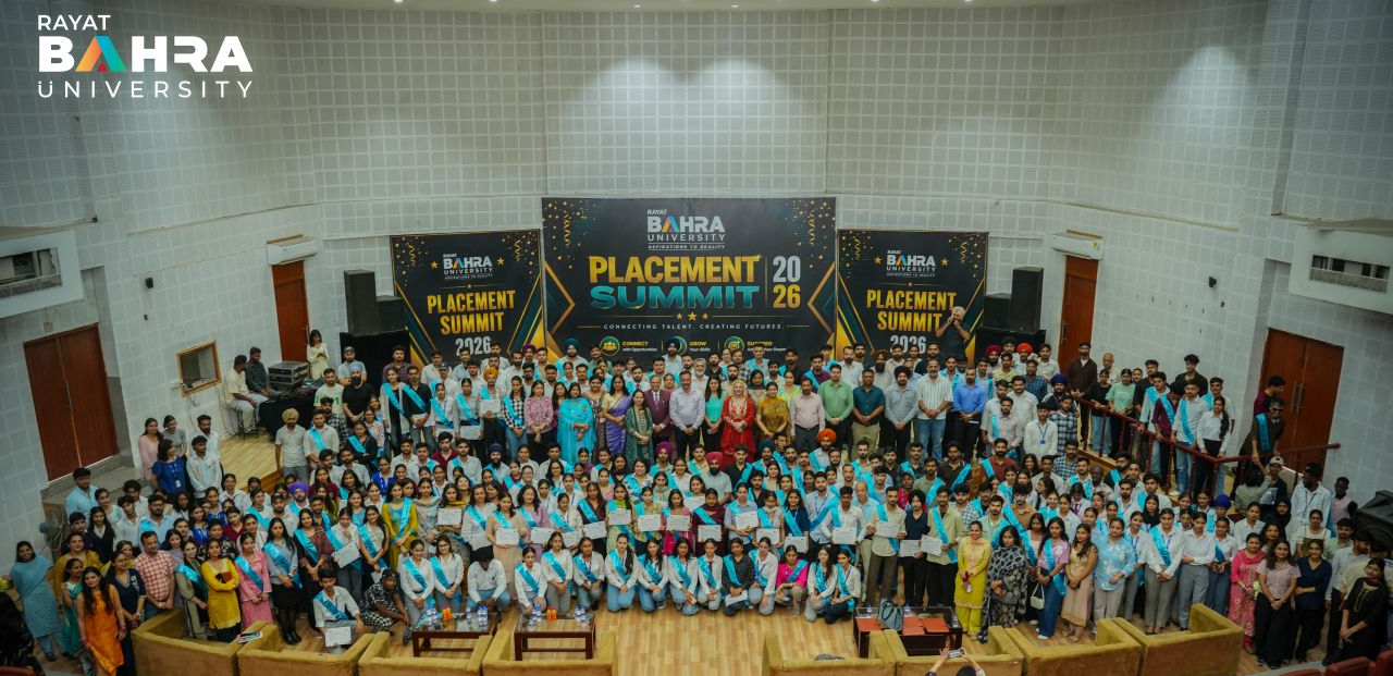 RBU Showcases Student Success Stories During Placement Summit 2026