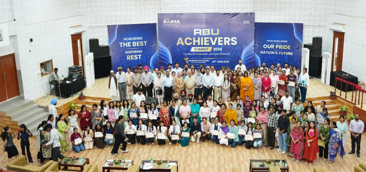 A Celebration of Hard Work and Success: Rayat Bahra University Hosts Achievers’ Summit 2026