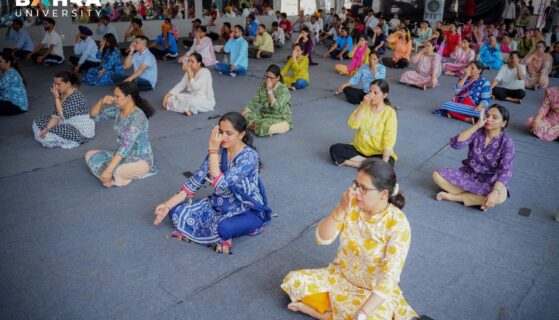 RBU Promotes Health and Wellness Through International Yoga Day Celebrations