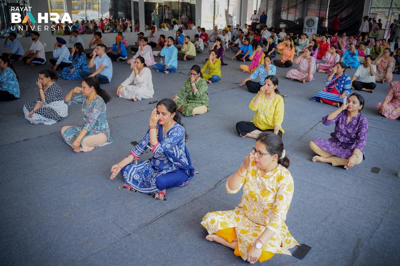 RBU Promotes Health and Wellness Through International Yoga Day Celebrations