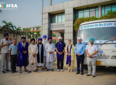 Rayat Bahra Group Donates Bus to Gurudwara Baba Deep Singh Ji to Support Community Service