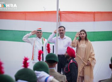 Gaiety marks I-Day at Rayat Bahra University