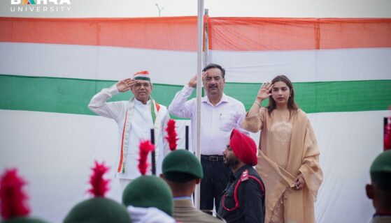 Gaiety marks I-Day at Rayat Bahra University